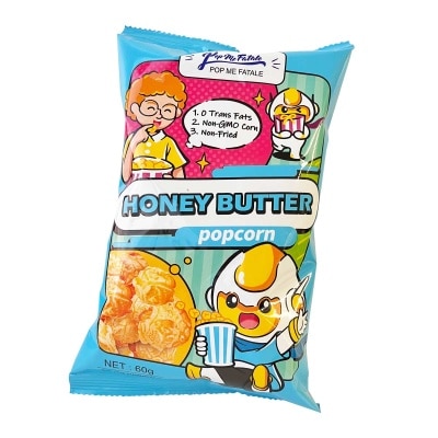 POP ME FATALE Honey Butter Flv Bag Popcorn