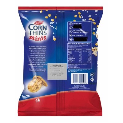 REAL FOODS Gluten Free Corn Thins-original