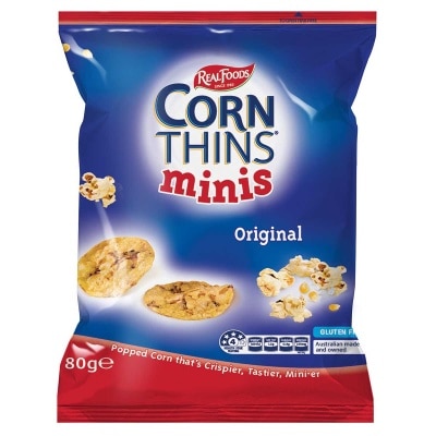 REAL FOODS - Gluten Free Corn Thins-original