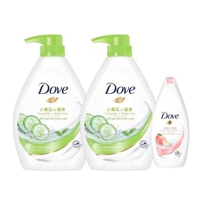 DOVE Go Fresh Body Wash - Aqua Tp