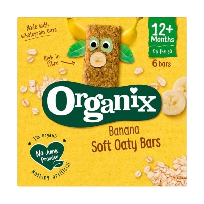 ORGANIX Organic Banana Soft Oaty Bars 12m+