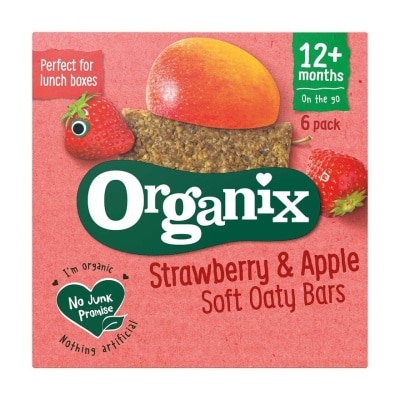 ORGANIX 有機草莓蘋果燕麥條（１２個月或以上）