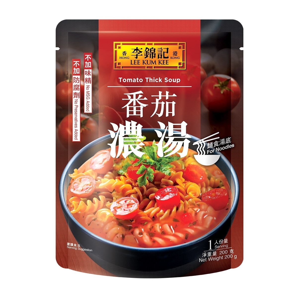 LEE KUM KEE Lee Kum Kee Tomato Thick Soup 200g