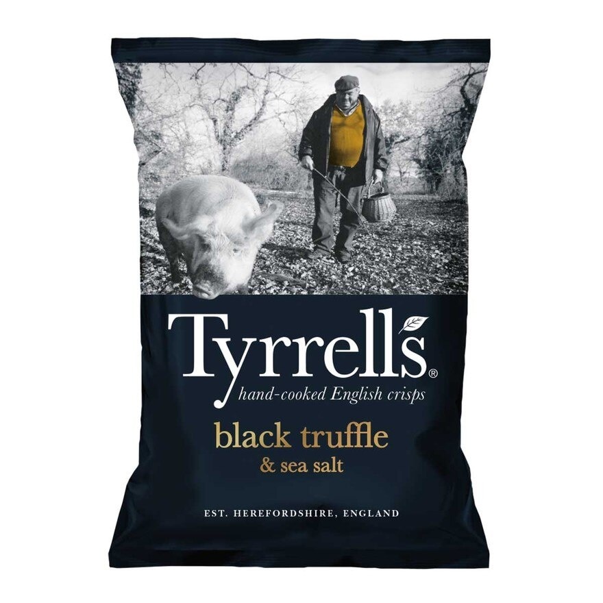 TYRRELLS Truffle&sea Salt P. Chips