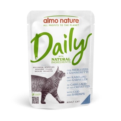 ALMO NATURE 貓-鱈魚鮮蝦滋味包