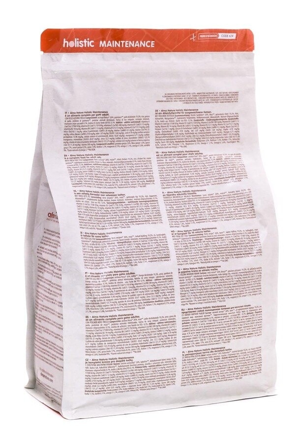 ALMO NATURE Adult Cat Maintenance With Fresh Oily Fish 2kg Dry Food