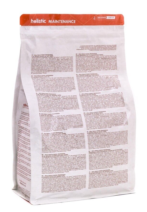 ALMO NATURE Adult Cat Maintenance With Fresh Oily Fish 2kg Dry Food