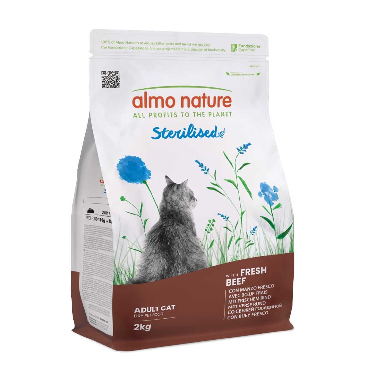 ALMO NATURE Cat Sterilised-beef Dry