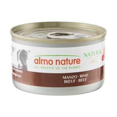 ALMO NATURE Adult Dog Hfc 95g Can Food - Beef