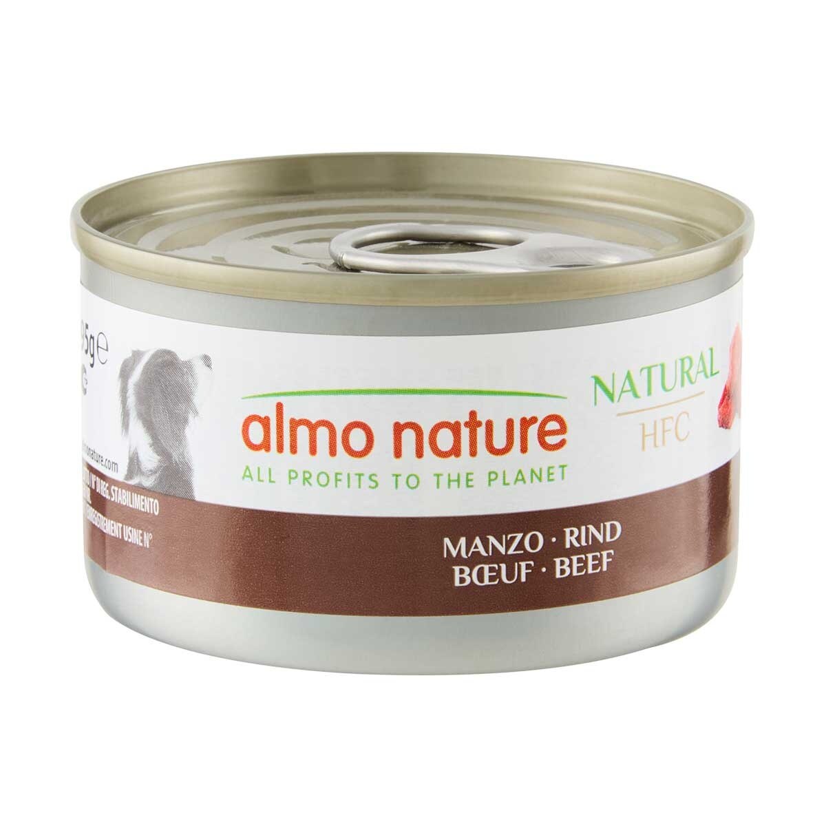 ALMO NATURE Adult Dog Hfc 95g Can Food - Beef