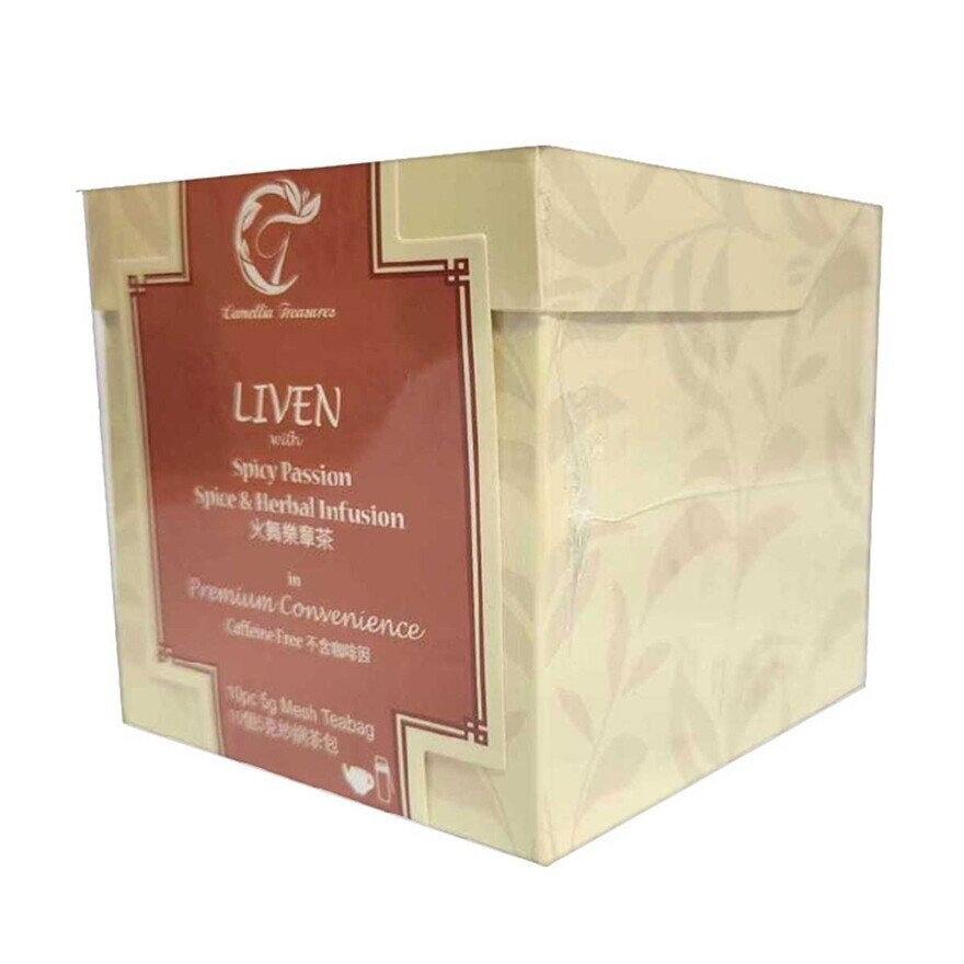 CAMELLIA TREASURE Spicy Passion Spicy & Herbal Infusion