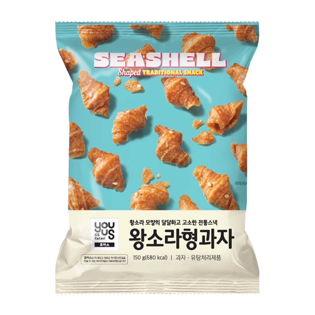 GS RETAIL YOUUS Shell Shaped Snack