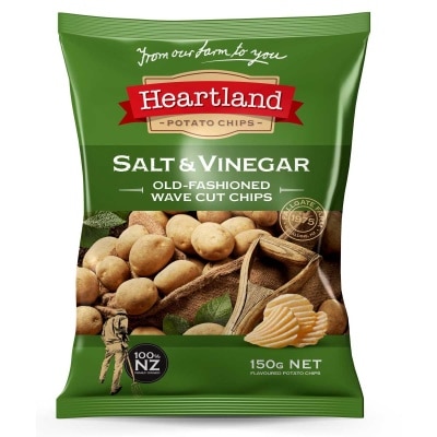 HEARTLAND 厚切鹽和醋味薯片 image