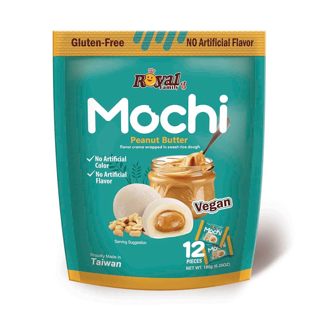 ROYAL FAMILY Peanut Butter Mochi