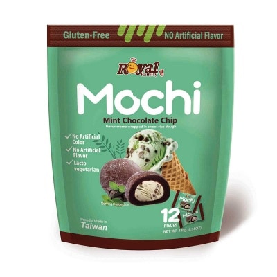 ROYAL FAMILY Mint Chocolate Chip Mochi