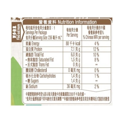 PAK FOOK No Added Sugar Soya Milk