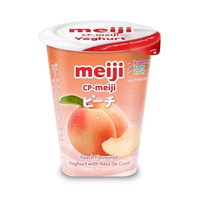 MEIJI Yogurt - Peach Flv With Nata De Coco