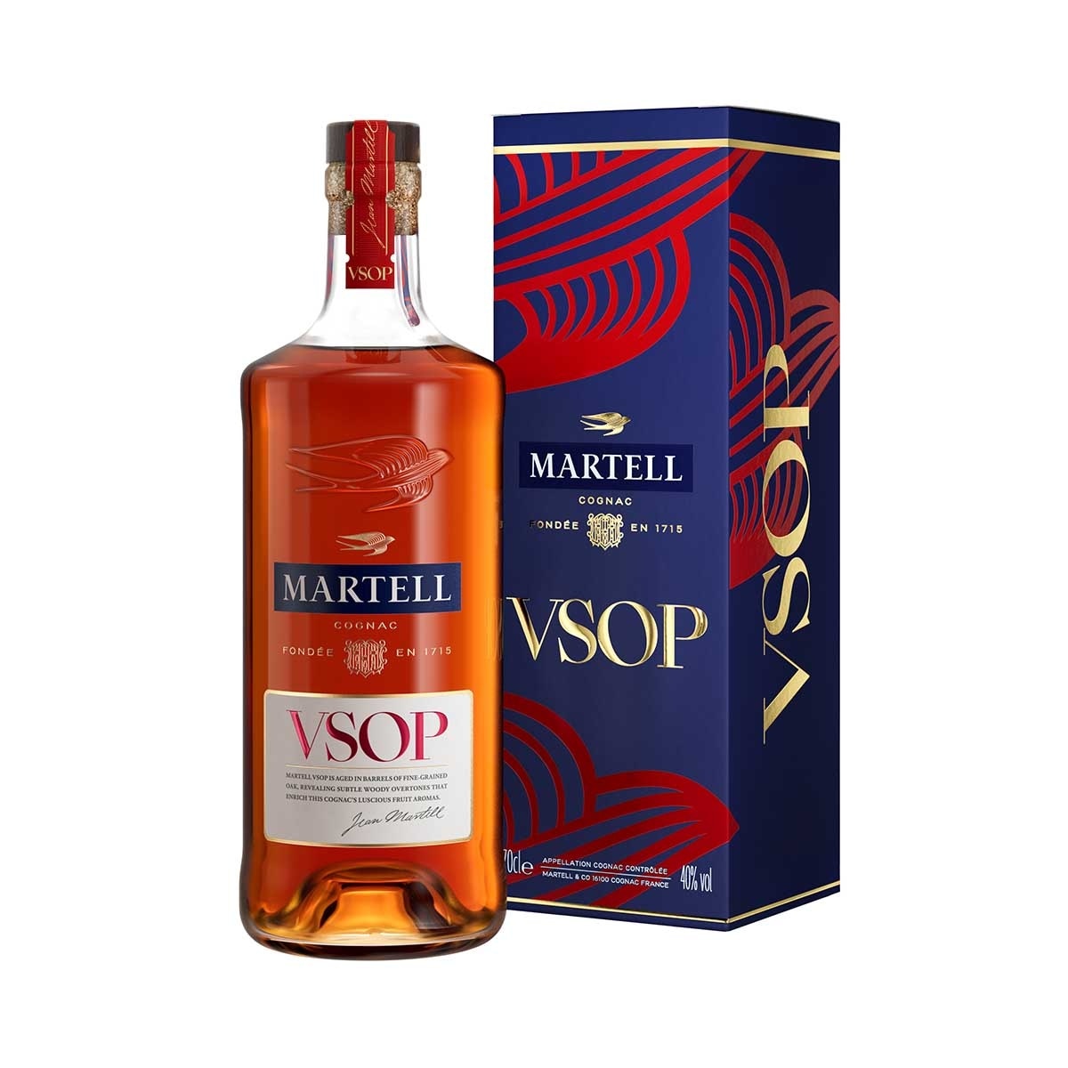 MARTELL Vsop Aged In Red Barrel (Packaging Random Pick)