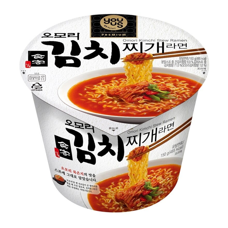 GS RETAIL YOUUS Omori Kimchi Jjigae Noodle