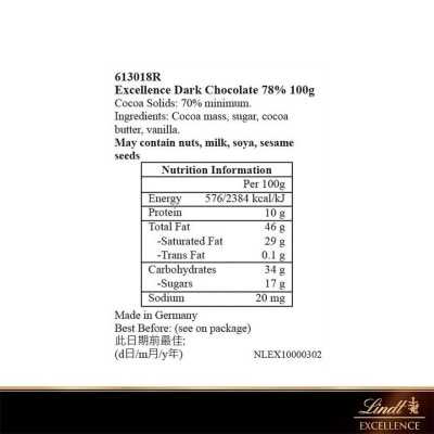 LINDT Excellence 78%