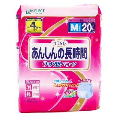 S-SELECT Long Lasting Pants Style Diapers M
