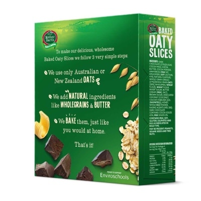 MOTHER EARTH Baked Oaty Slice Choc Chips image