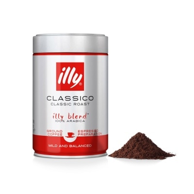 愛麗 illy 特濃咖啡粉 - 中焙