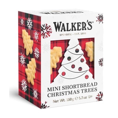 WALKERS 迷你聖誕樹牛油酥餅