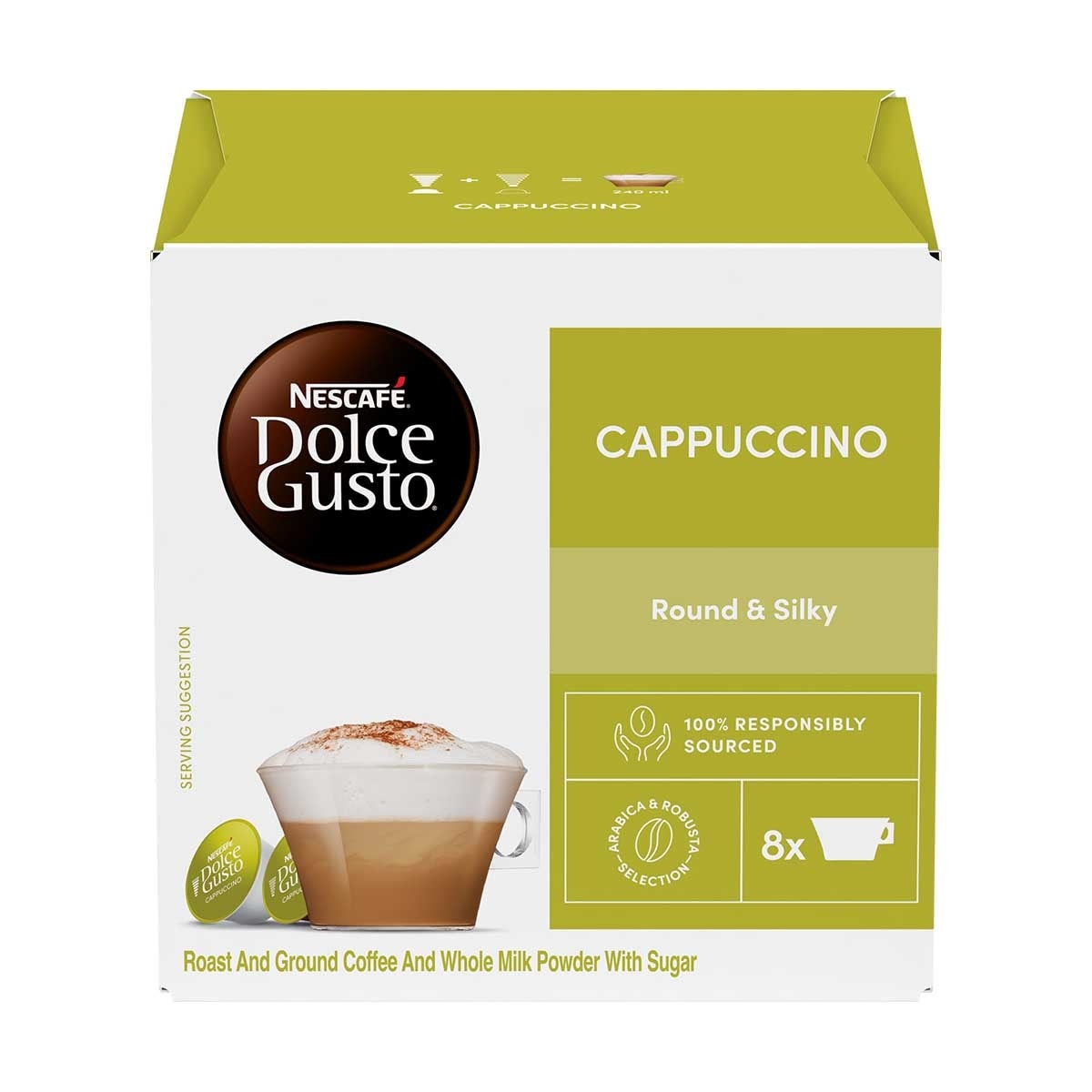 NESCAFE DOLCE GUSTO Nescafé® Dolce Gusto® 意大利泡沫咖啡膠囊 (8粒裝)