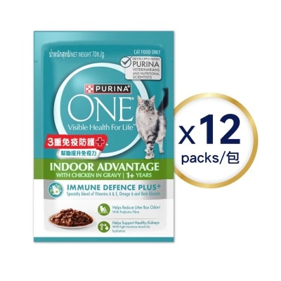 ONE Adult Indoor Chicken Pouch 70g  12s