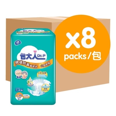 DR.P Diaper Dayuse L-xl (case 8 Packs)