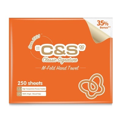 C&S M-fold Paper Towel