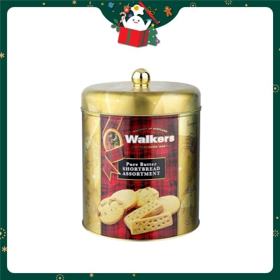 WALKERS Gold Tin Assortment Shortbread
