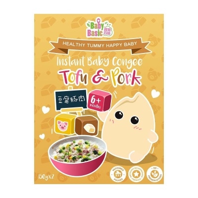 BABY BASIC Org Instant Congee (tofu & Pork)