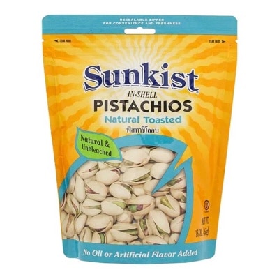 SUNKIST/SK Unsalted Toasted Pistachio