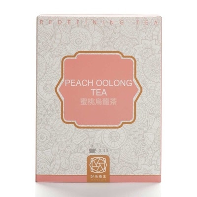 好茶養生 蜜桃烏龍茶（盒裝三角茶包） (*商戶直送-好茶養生) *滿$600免運