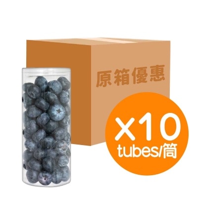 FRESH ITEM Jumbo Blueberry Tube Whole Ctn 18mm+