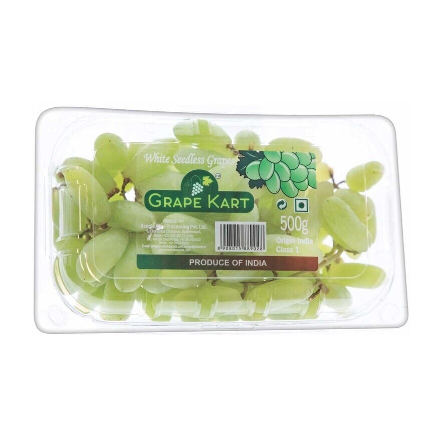 KARMA Green Seedless Grapes (india)