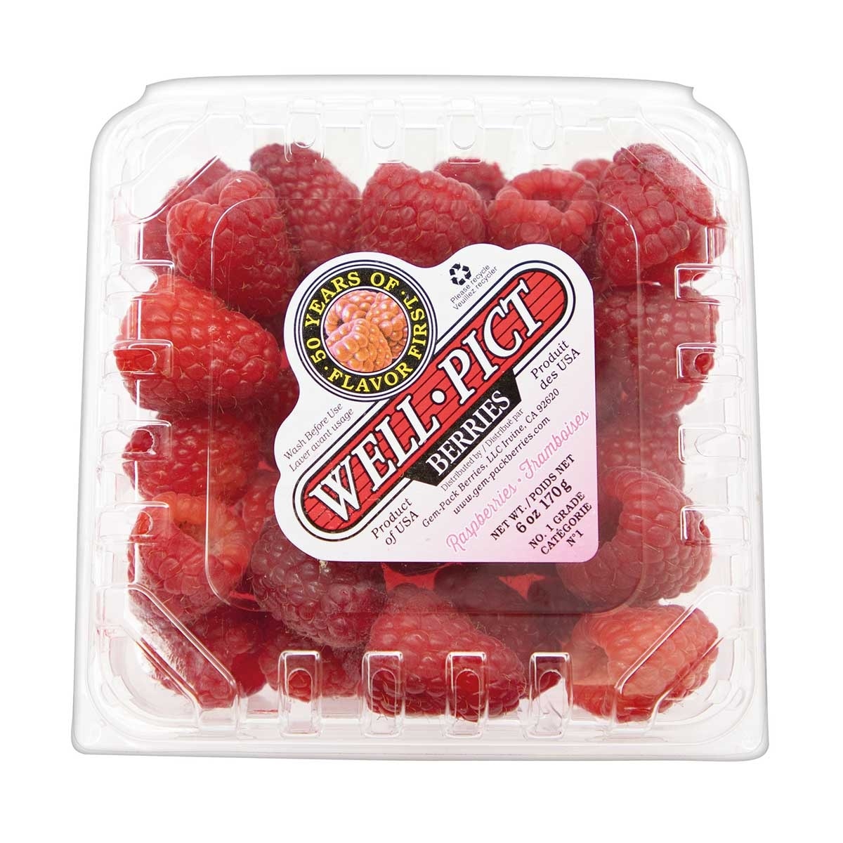Raspberries 170g