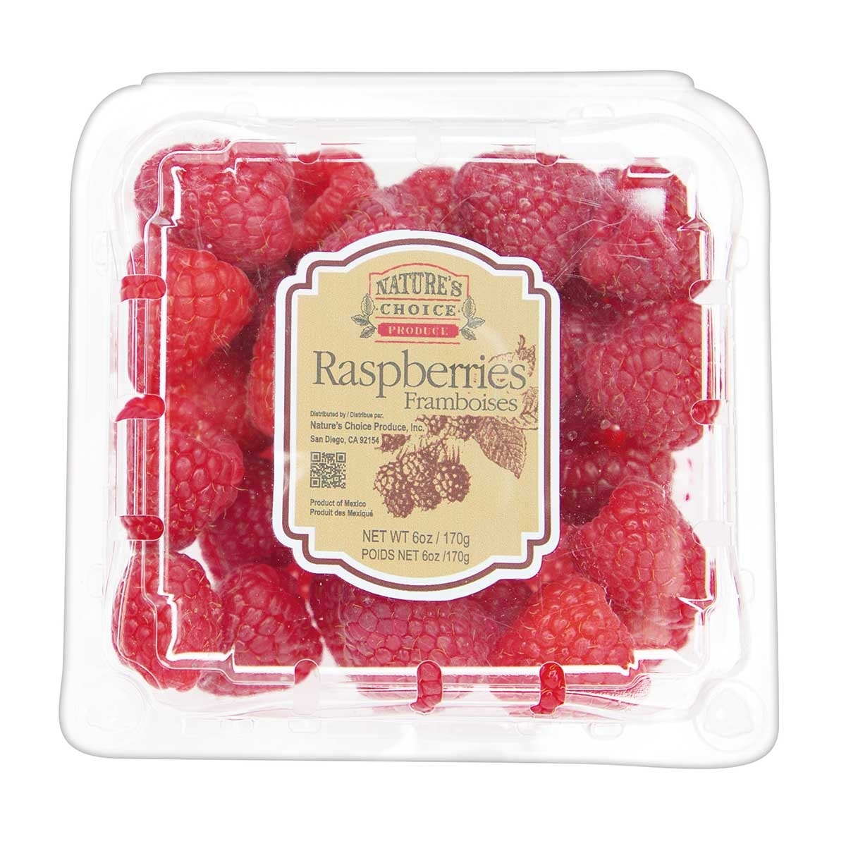 Raspberries 170g