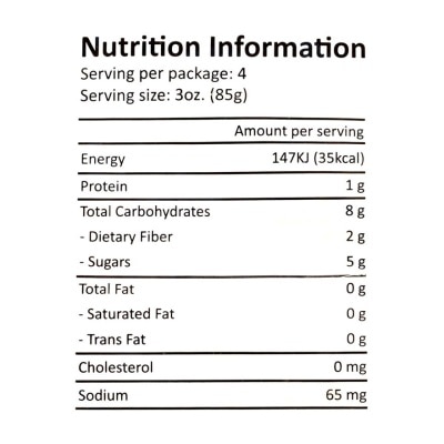 去皮小甘筍340g (每包)
