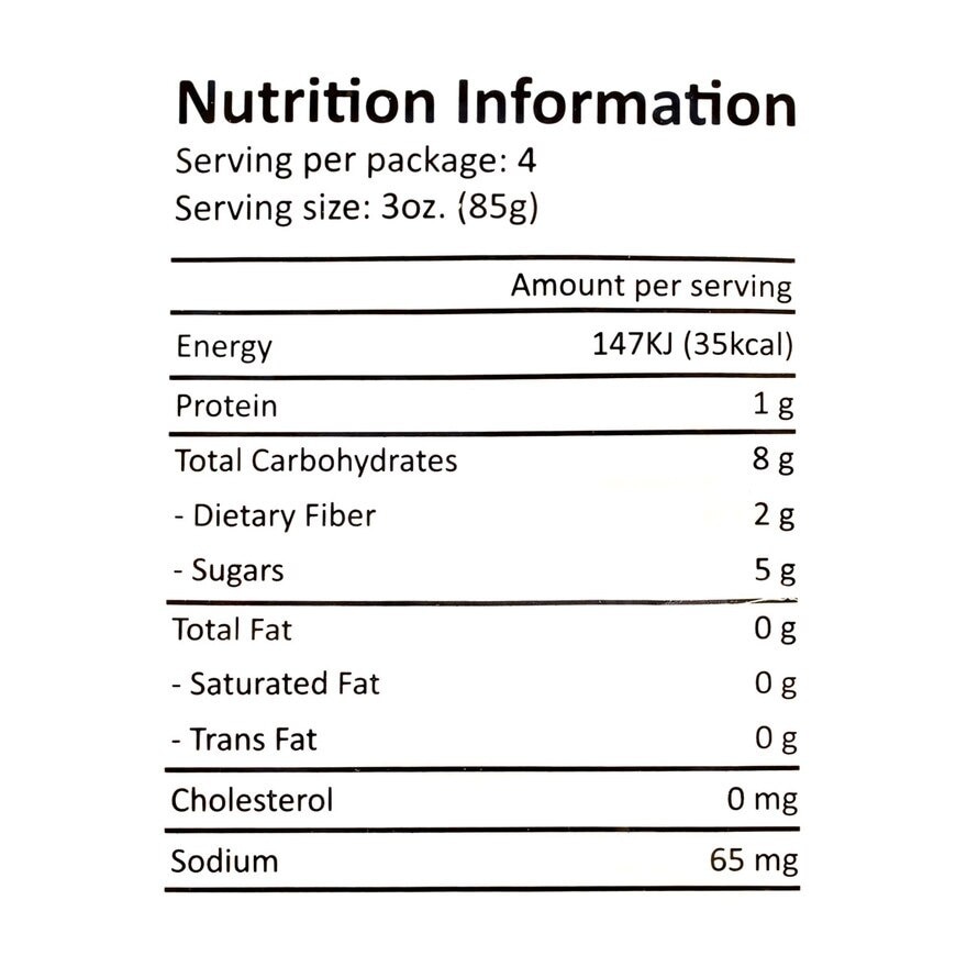 去皮小甘筍340g (每包)
