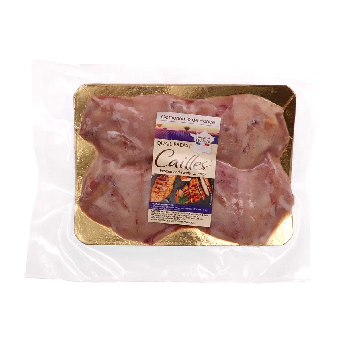NATURE DELICE France Quail Supreme (breast & Wing)[france](frozen -18°c)