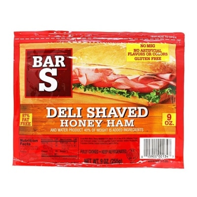BARS Shaved Honey Ham