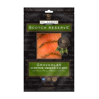 ST. JAMES Gravadiax Smoked Salmon (chilled 0-4°c)