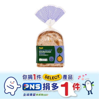 SELECT佳之選 - 無花果核桃酸種吐司