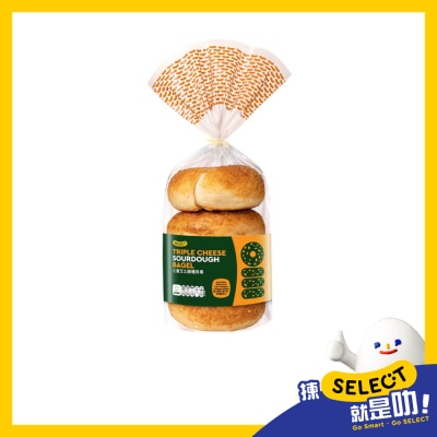 SELECT佳之選 三重芝士酸種貝果 image