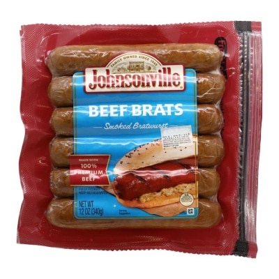 JOHNSONVILLE Smoked Beef Brats