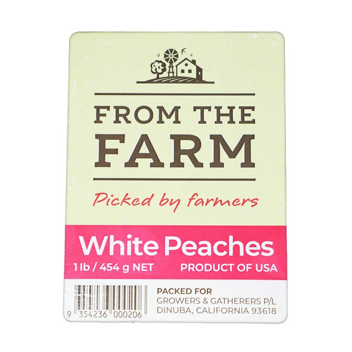 White Flesh Peach (usa)