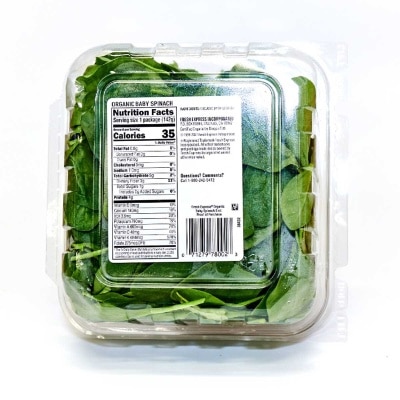 有機菠菜沙律（美國）